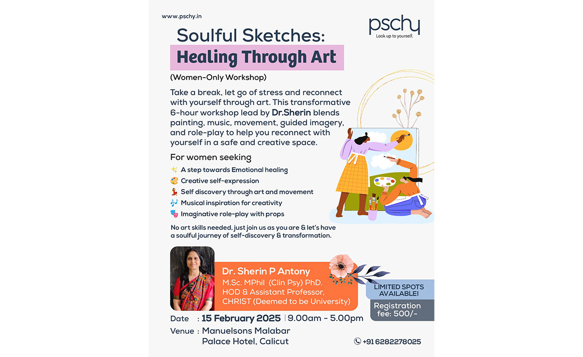 Soulful Sketches: Healing Through Art – A Journey of Creative Self-Discovery